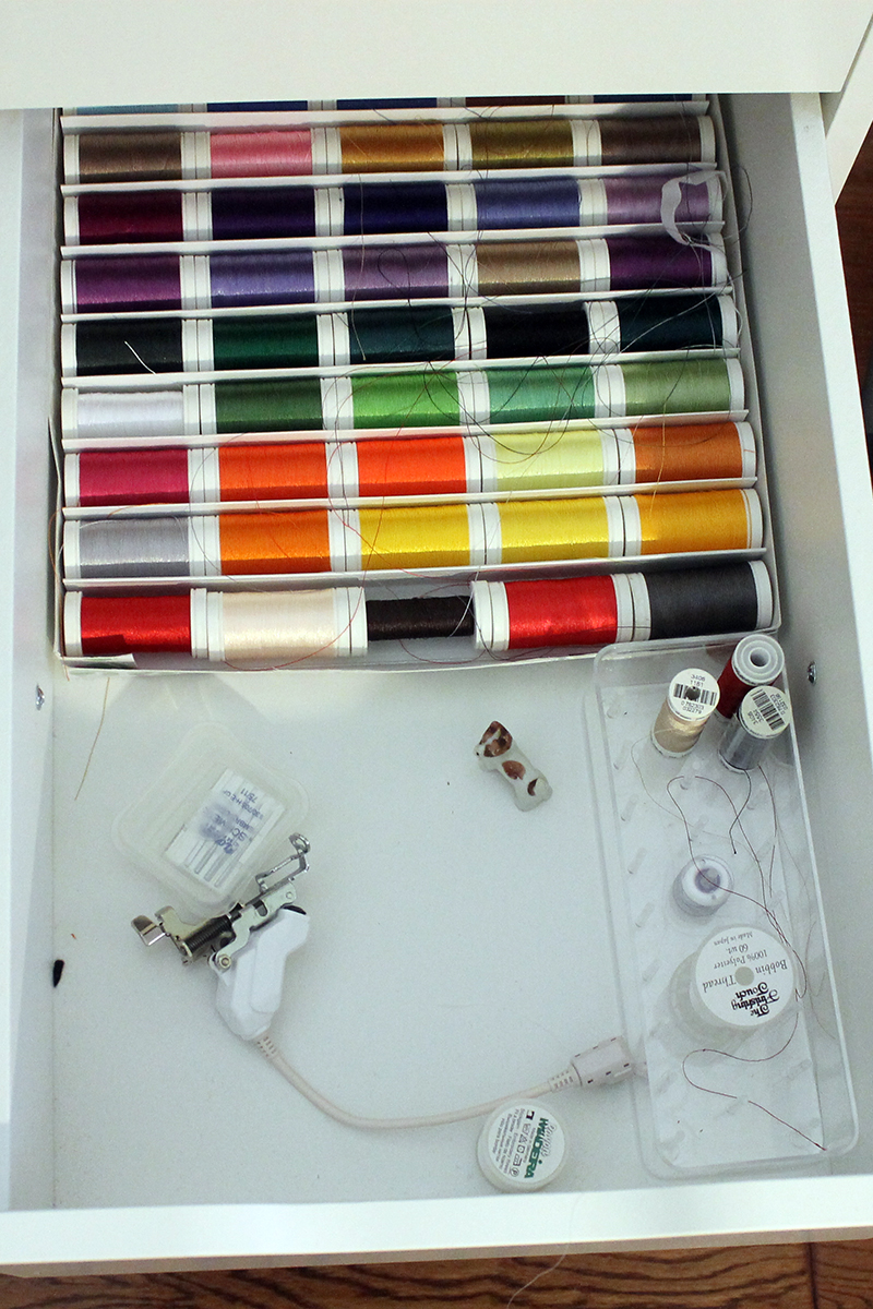 Let’s Get Organized — Thread Drawer, Part 2