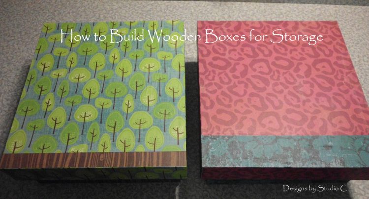 Build the Perfect Boxes for Storage