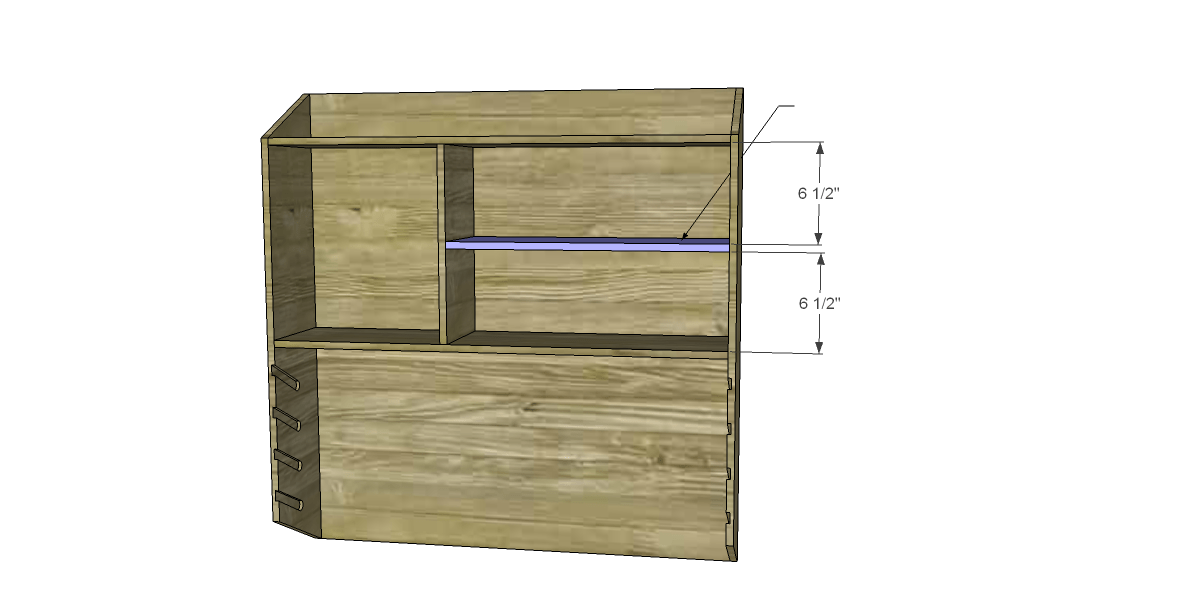 Free Plans to Build a Pottery Barn Inspired Wall Craft Organizer