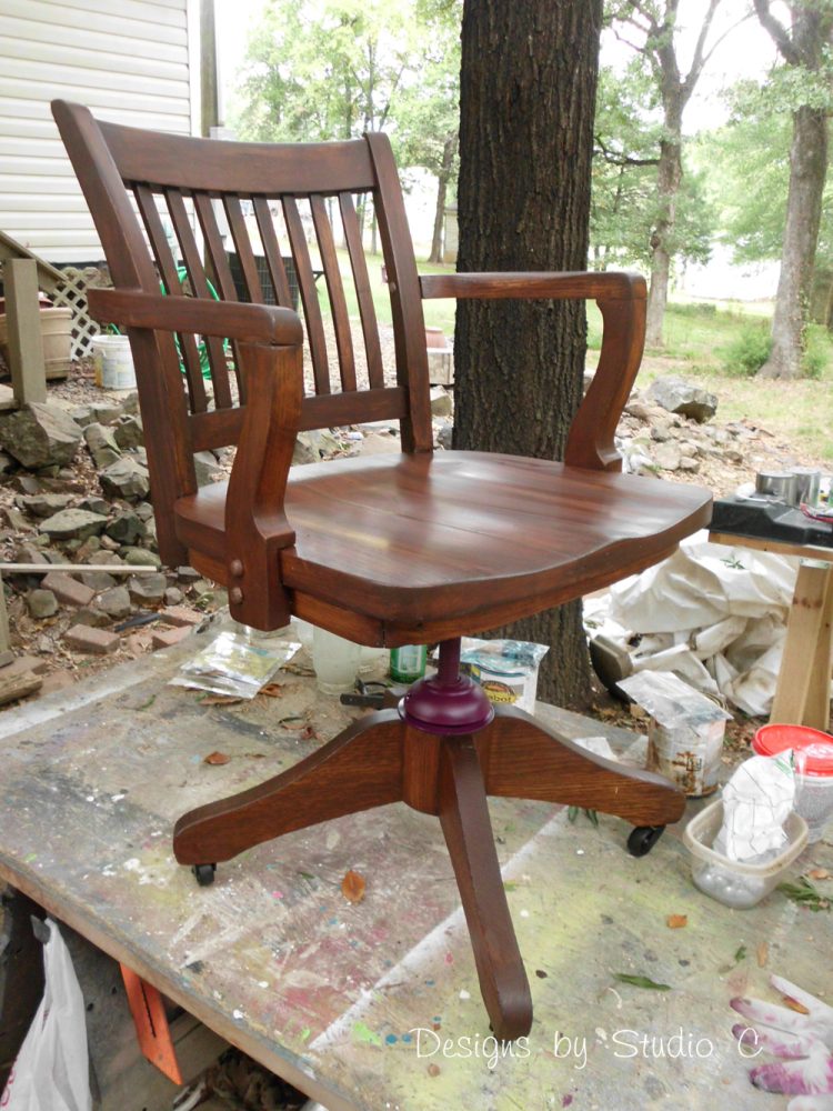 How to Restore and Refinish an Oak Desk Chair