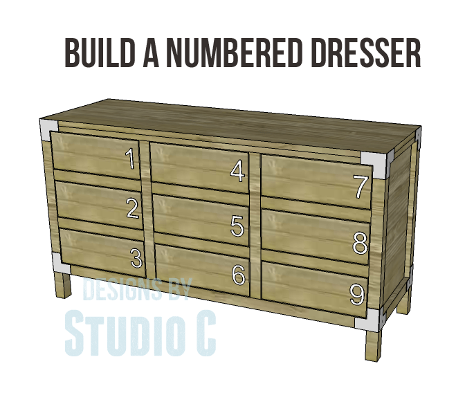 Plans to Build a Dresser Designs by Studio C