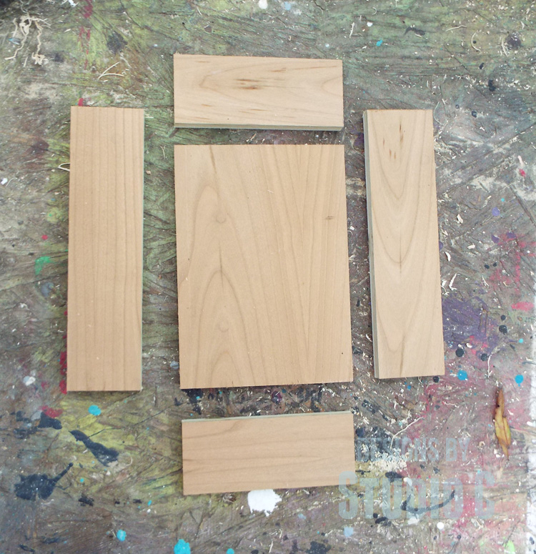 Jewelry Box Frame with Cabot Stain