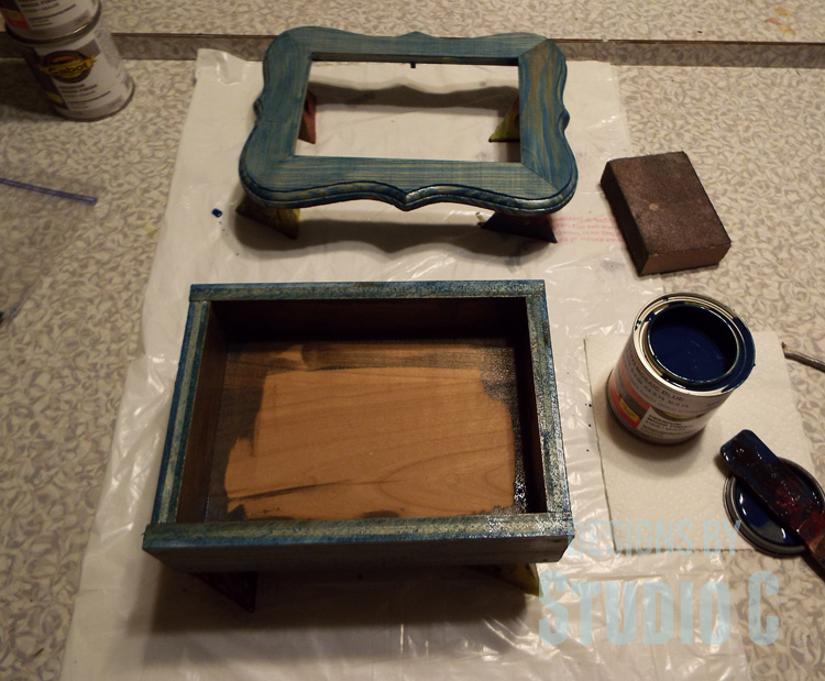 Jewelry Box Frame with Cabot Stain