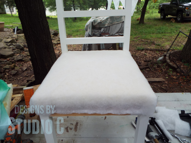 Add an Upholstered Seat to a Chair Plan Designs by Studio C