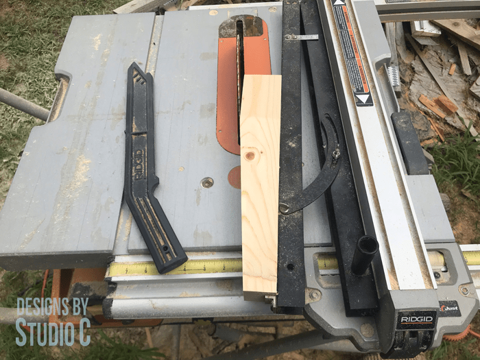 DIY Tapered Furniture Legs Designs by Studio C