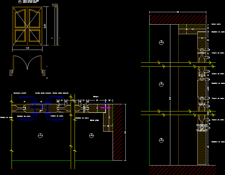 Bifold Doors Autocad & Sliding Closet Door Cad Detail Designs Sc 1 St