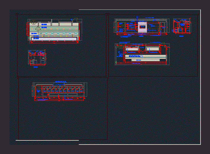 Buffet Counter DWG Block for AutoCAD • Designs CAD