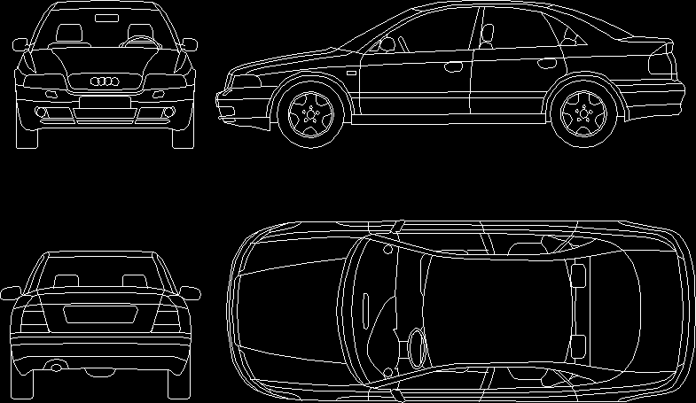 Car DWG Plan for AutoCAD • Designs CAD