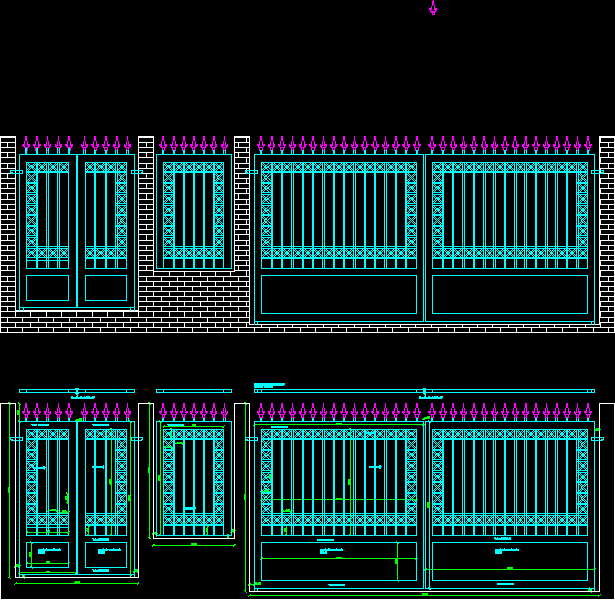 Front Of Grills DWG Block for AutoCAD • Designs CAD