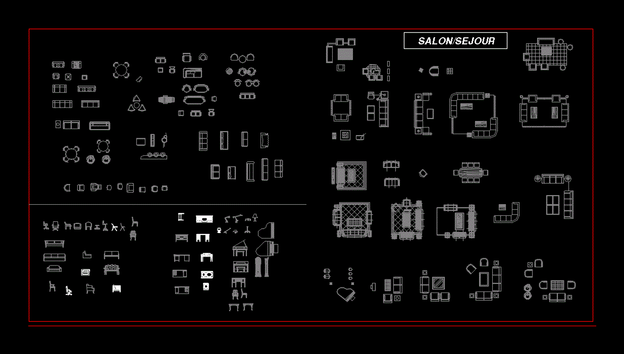 Multiple Library Dwg Block For Autocad Designs Cad