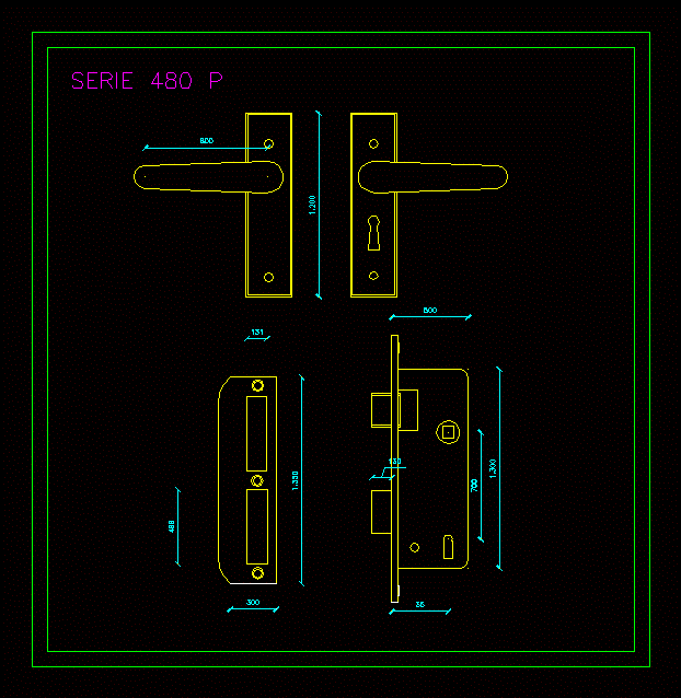 Lock DWG Block for AutoCAD • Designs CAD