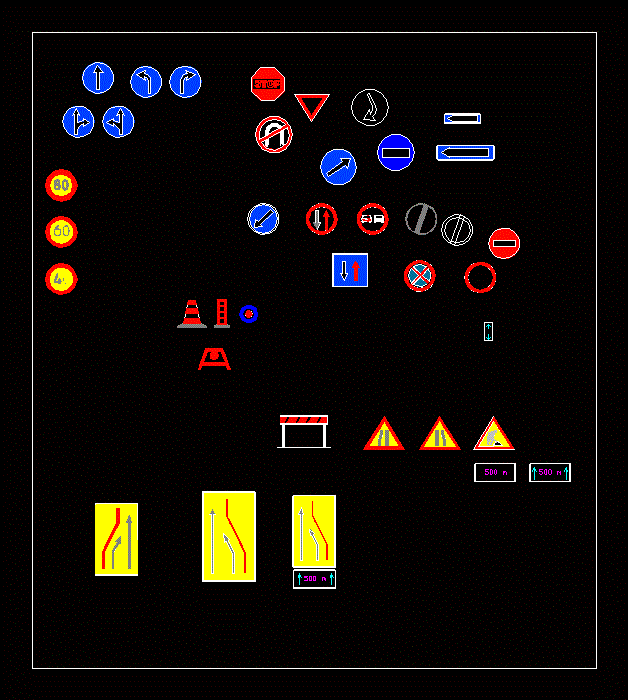 Traffic Signals 2D DWG Block for AutoCAD • Designs CAD