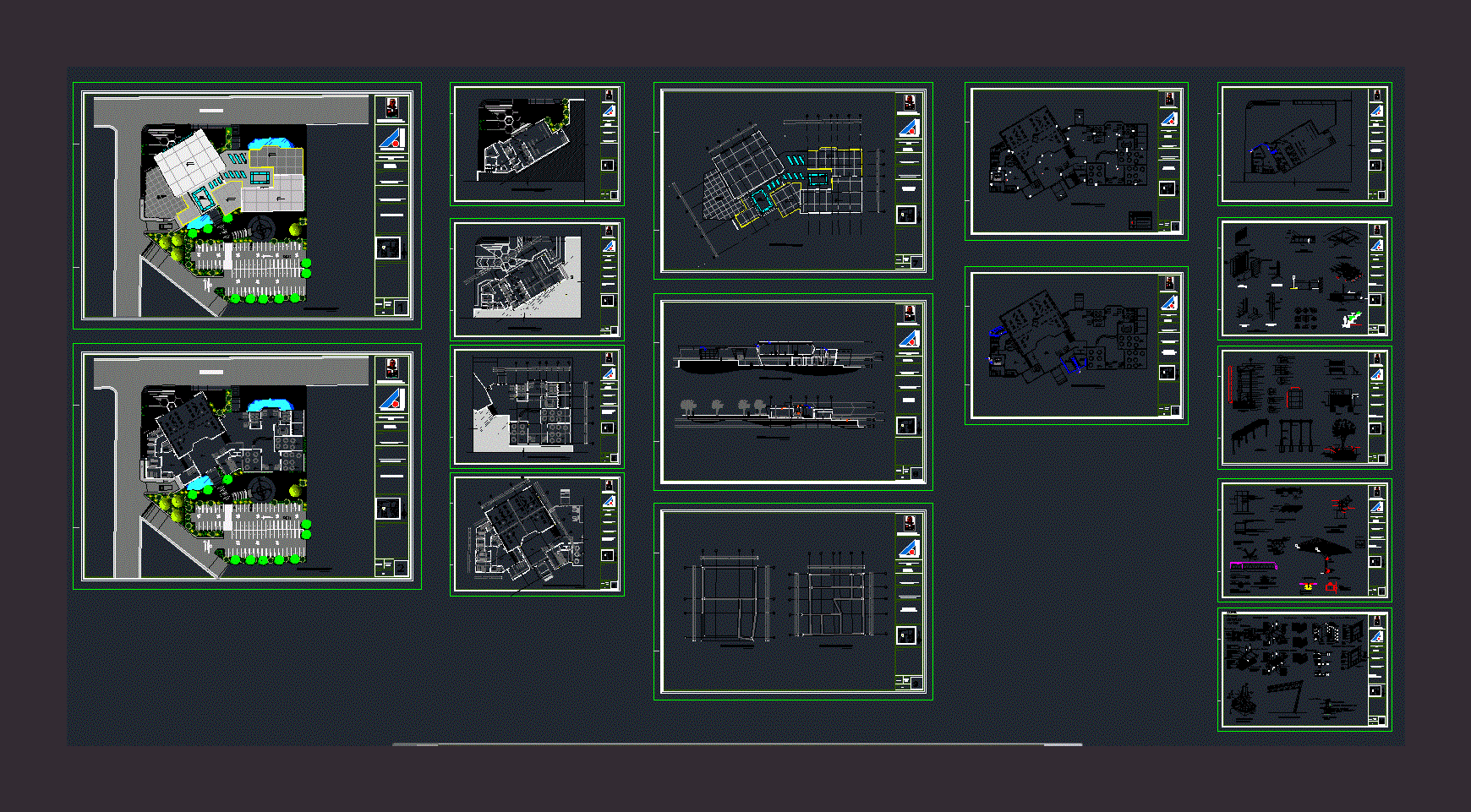 Convention Center DWG Full Project for AutoCAD • Designs CAD