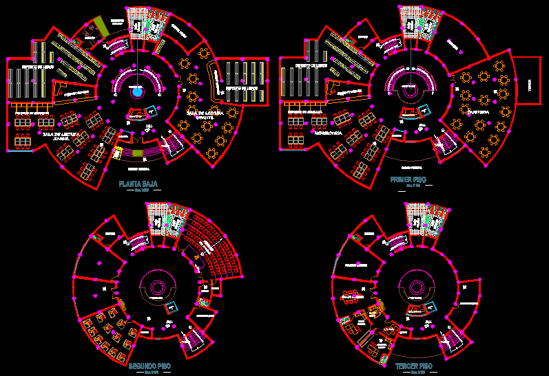Multiple Library Dwg Block For Autocad Designs Cad