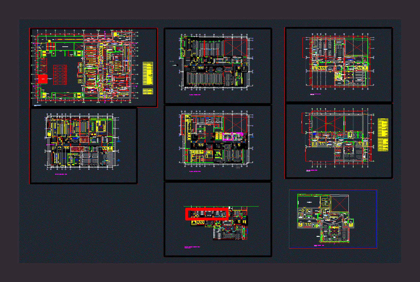 AutoCAD Office Layout
