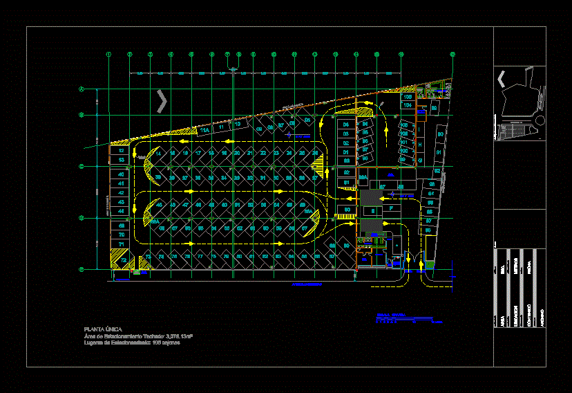 Parking DWG Block for AutoCAD • Designs CAD