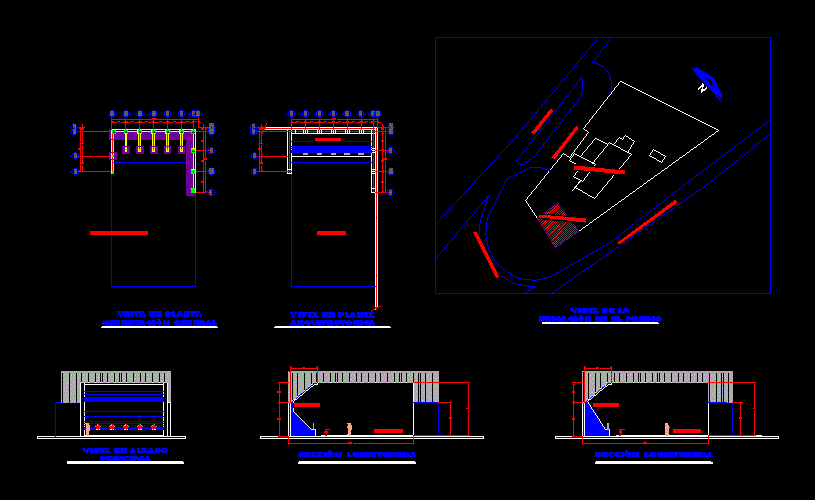 Shooting Range DWG Block for AutoCAD • Designs CAD