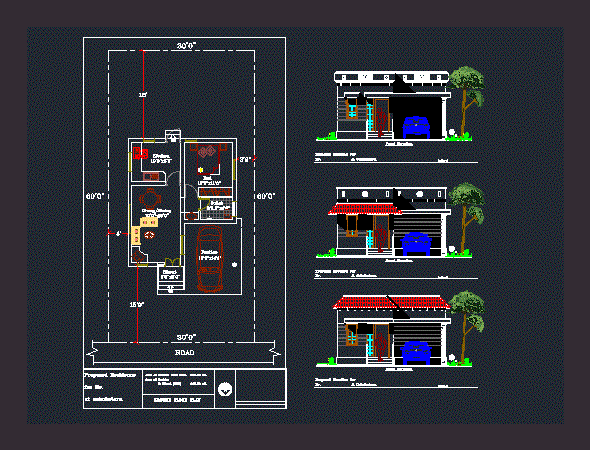 Villa DWG Full Project for AutoCAD • Designs CAD