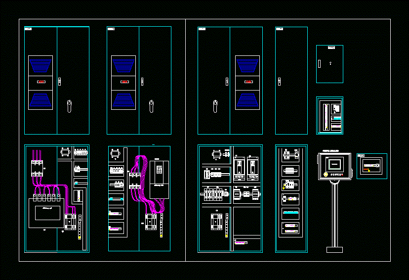 Electric Board DWG Block for AutoCAD • Designs CAD