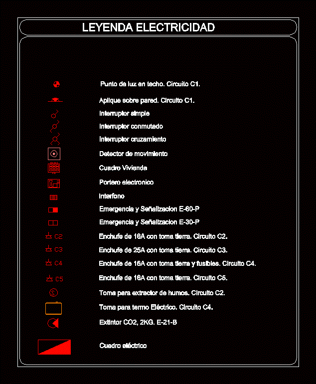 23+ Famous Concept AutoCAD Legend Symbols