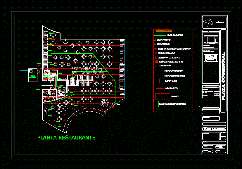 Fire Protection System DWG Block for AutoCAD • Designs CAD