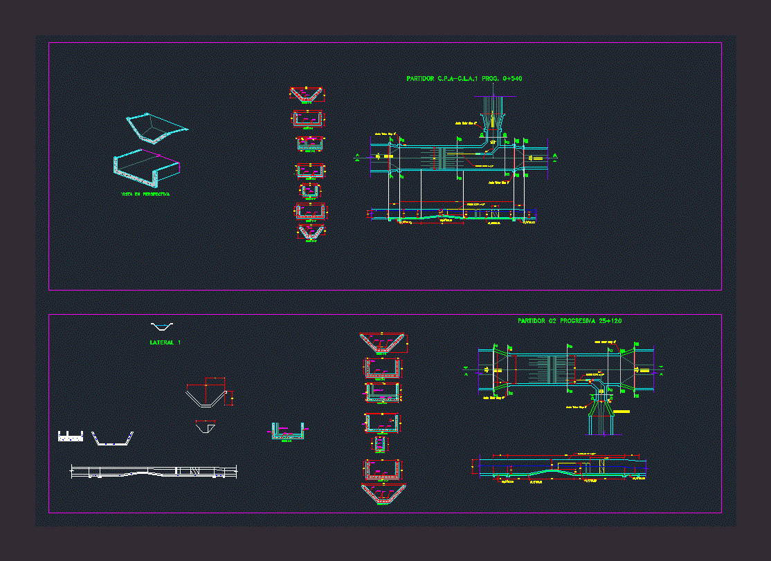 Flow Splitter DWG Section for AutoCAD • Designs CAD