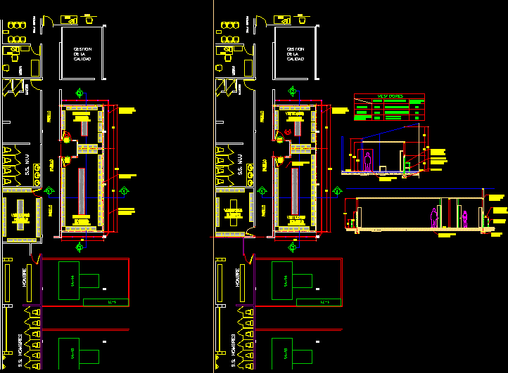 Locker Room DWG Block for AutoCAD • Designs CAD