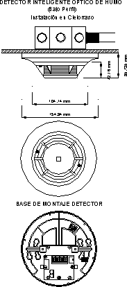 Smoke Detecting DWG Block for AutoCAD | Designs CAD
