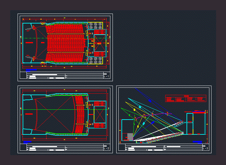 Auditorium Acoustic DWG Block for AutoCAD • Designs CAD