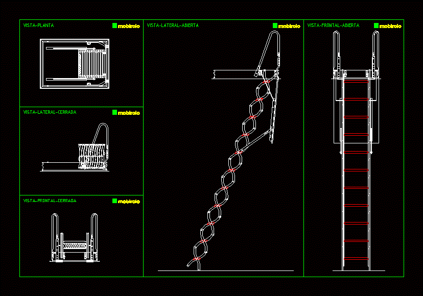 Folding DWG Block for AutoCAD • Designs CAD