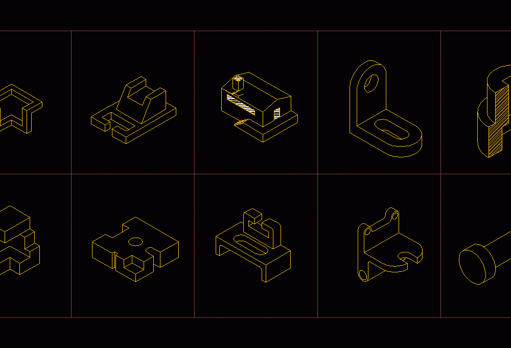 Isometric Basics DWG Block for AutoCAD • Designs CAD