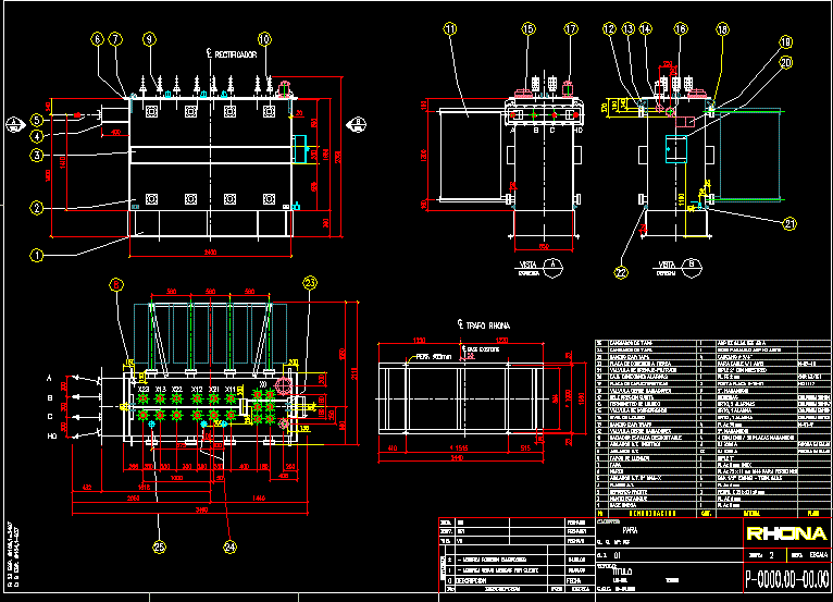 Transformer 1 DWG Block for AutoCAD • DesignsCAD