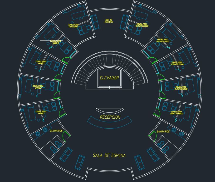 Medical Center 2D DWG Full Project For AutoCAD • Designs CAD