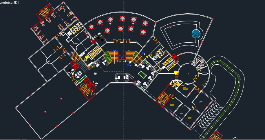 5 Star Hotel 2D DWG Design Elevation for AutoCAD • Designs CAD