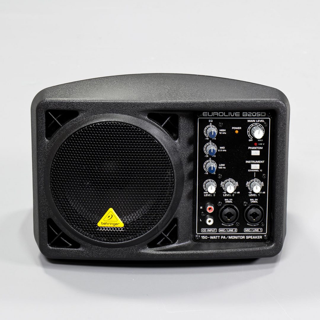 Behringer Eurolive B205D Active Monitor Presentation Design Services
