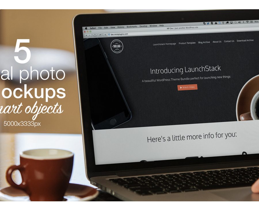 100+ MacBook PSD & Vector Mockups Design Shack