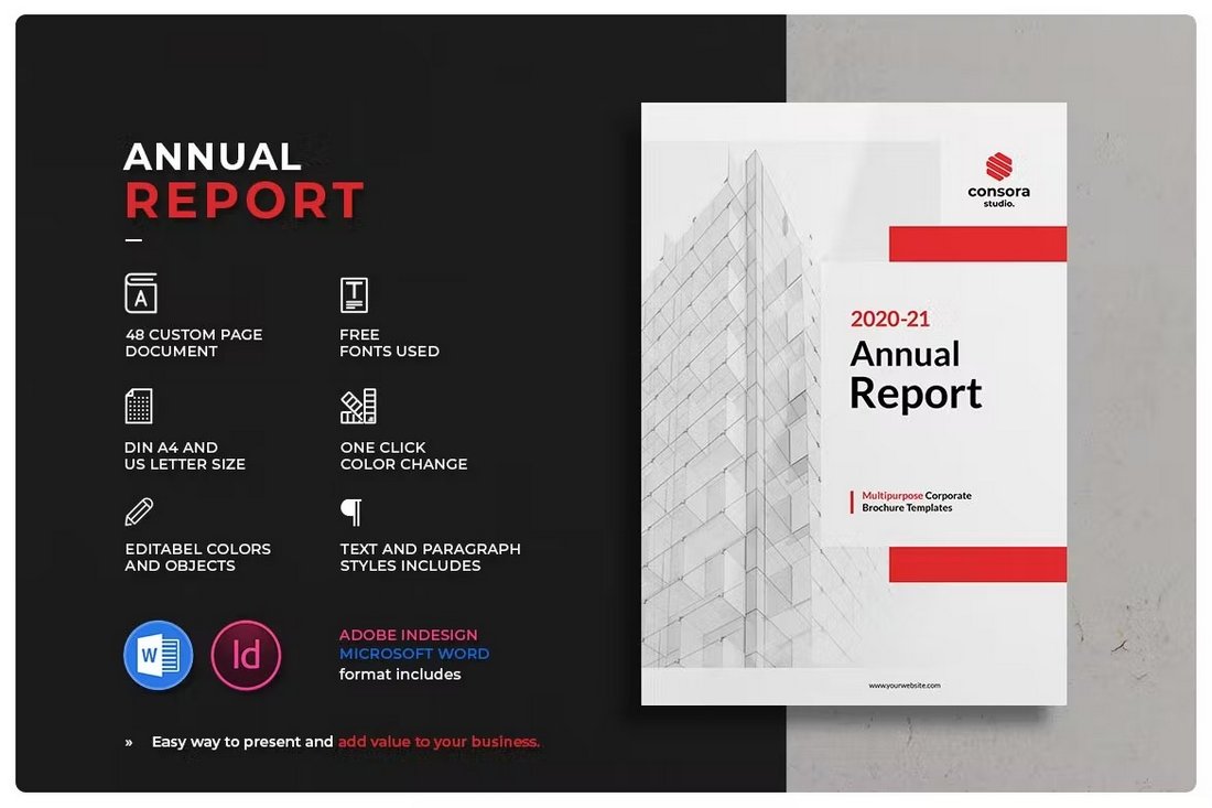 End Of Year Financial Report Template