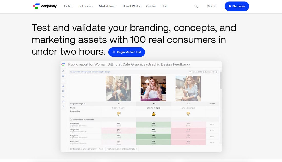 Market Test Get Real Human Feedback on Your Designs Yes  Designs