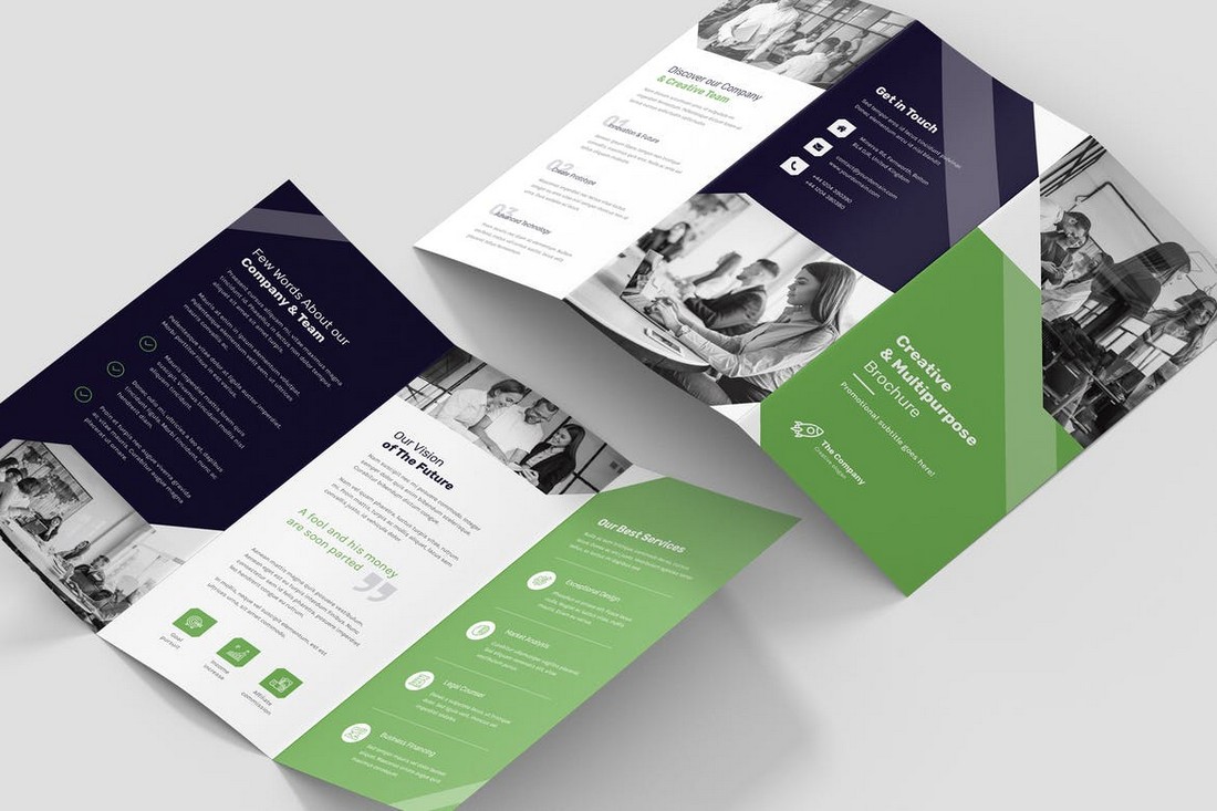 30+ Best TriFold Brochure Templates (Word & InDesign) Design Shack
