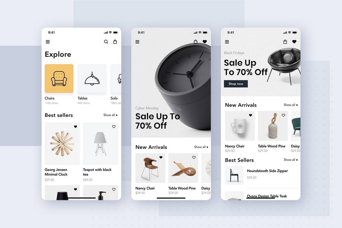 25+ Best Mobile App UI Design Examples + Templates Design Shack