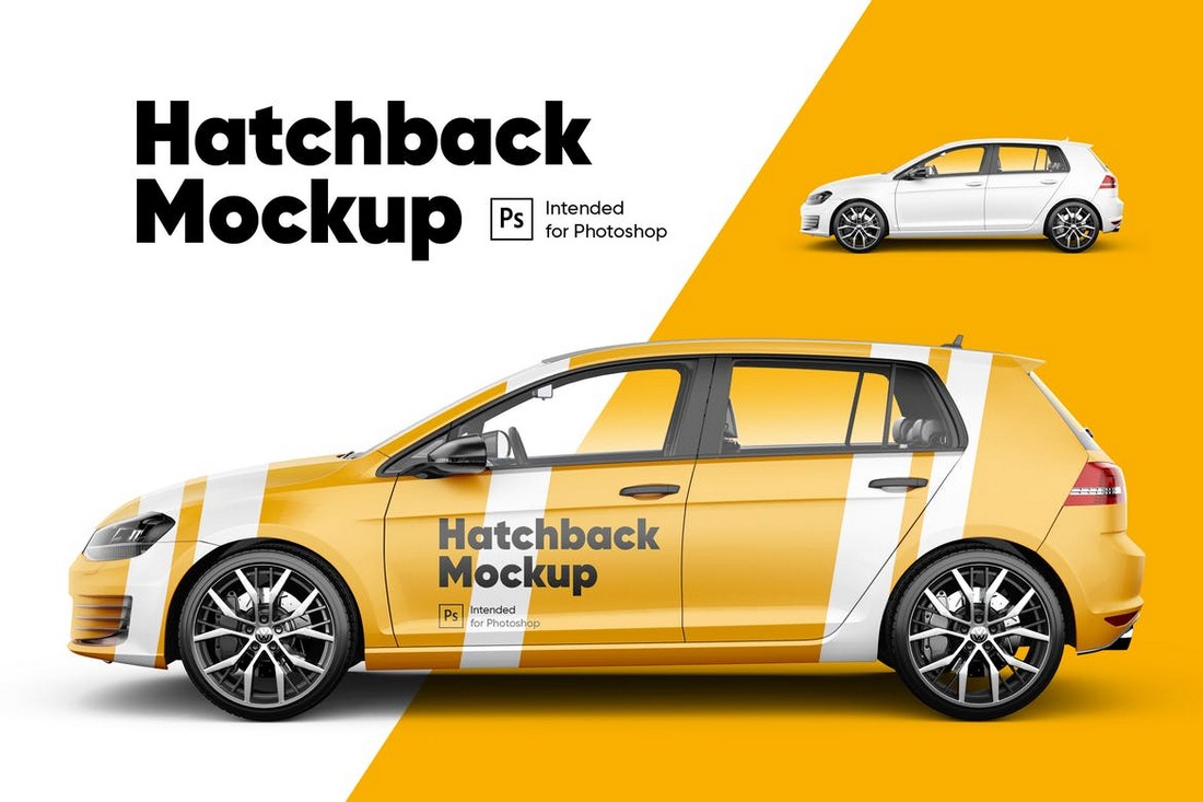 20+ Car & Van Decal and Wrap Mockup Templates Design Shack
