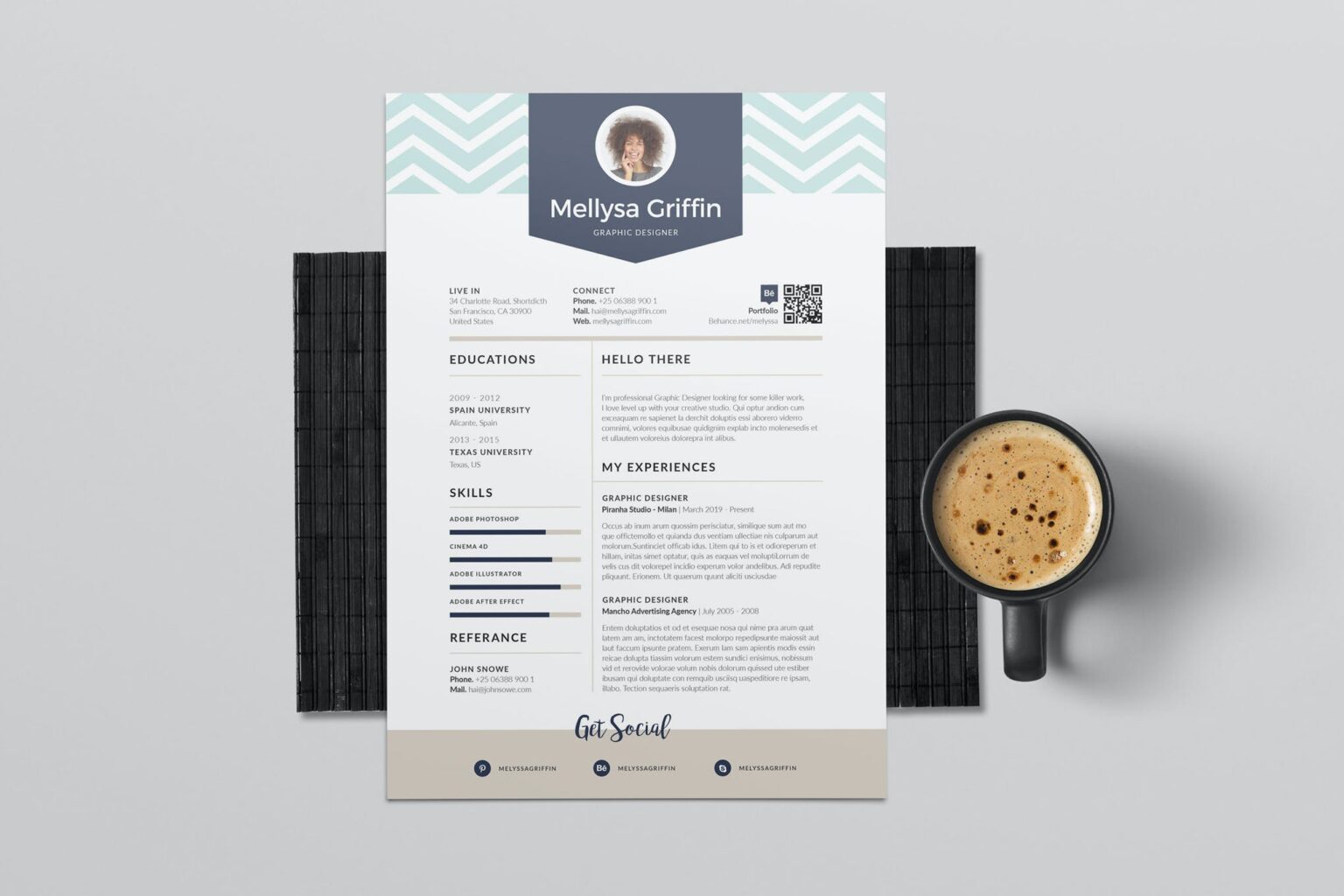30+ Best InDesign Resume Templates (INDD CV Templates) Design Shack