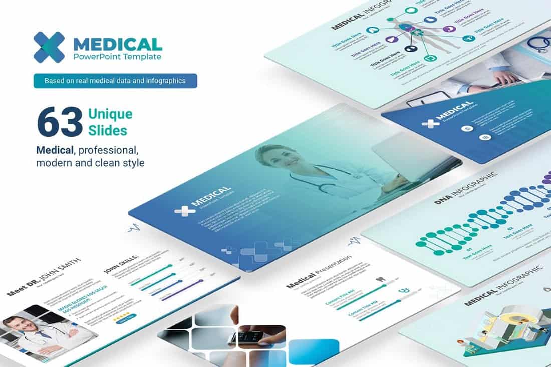 25+ Best Medical PowerPoint Templates Design Shack
