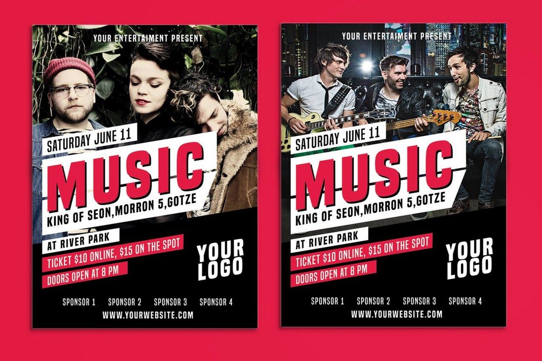 35+ Best Music & Band Flyer Templates Shack Design