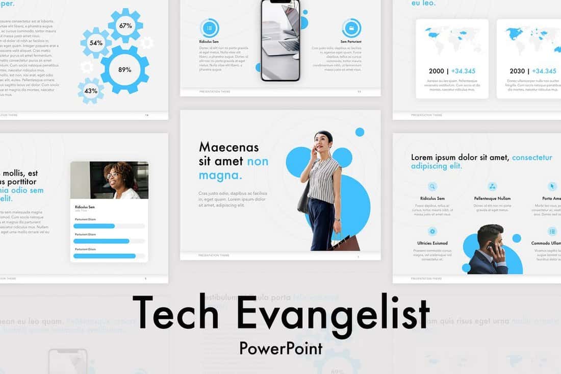 30+ Best Science & Technology PowerPoint Templates