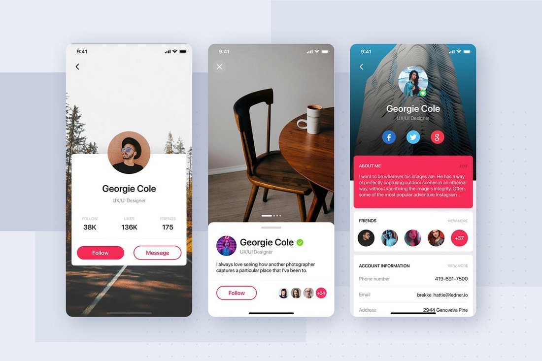 25+ Best Mobile App UI Design Examples + Templates Design Shack