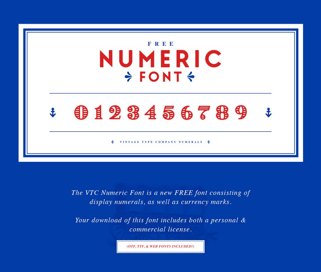 40+ Best Number Fonts for Displaying Numbers