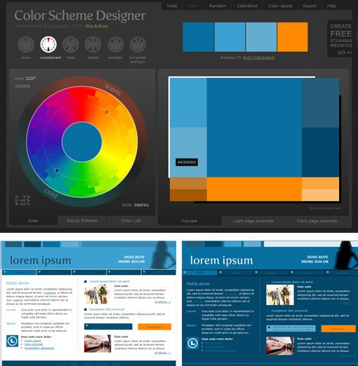 Developing a Color Scheme and Color Management Tips
