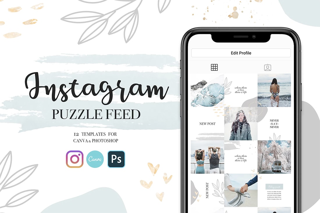 Instagram Grid Templates 10 Examples + Tips Design Shack