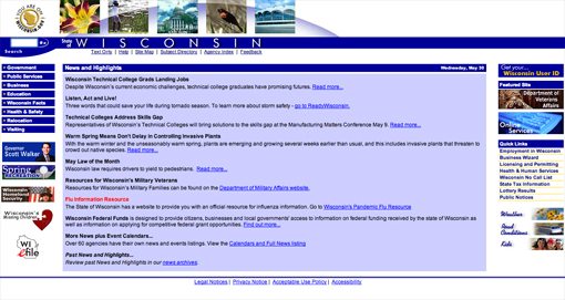 Best and Worst Design 50 U.S. State Websites Design Shack